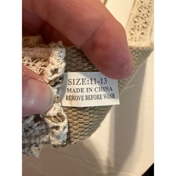 Lace Overlayed Belt Width 44 11/13 Juniors - Picture 3 of 5